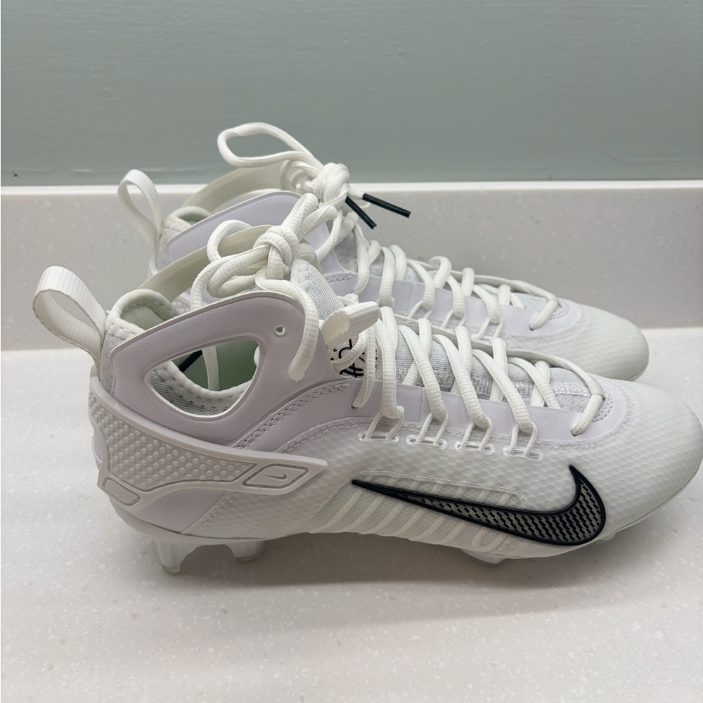 Nike White Lacrosse Cleats